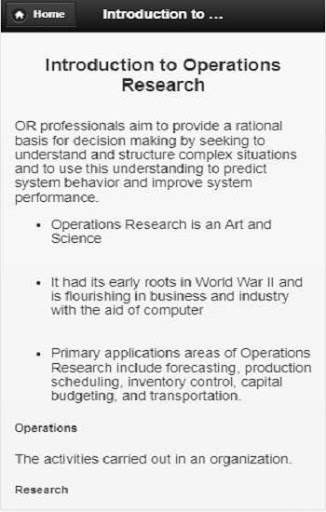 Operation Research скриншот 3