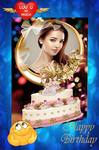 Happy Birthday Photo Frames 2021 And Stickers screenshot 4