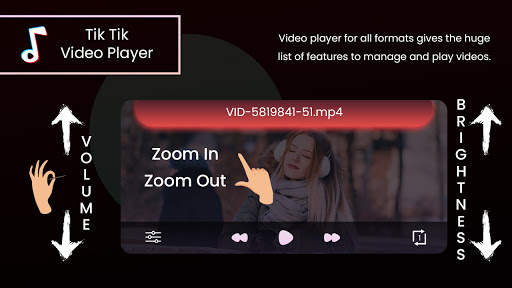 Tik Tik Video Player - SAX Video Player & Music screenshot 4