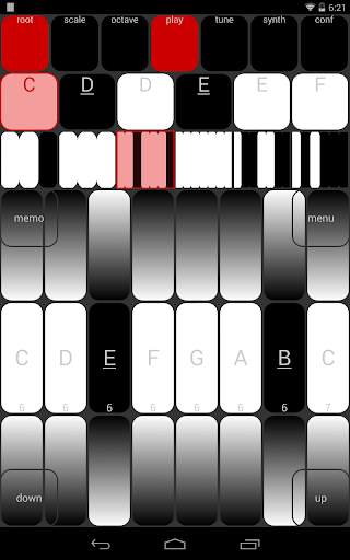 MISUCO2 microtonal sound controller   mobile synth screenshot 5