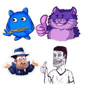 Stickers 18  WAStickerApps logo