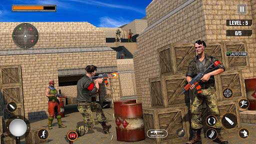 FPS 3D Encounter Shooting Secret Mission Game screenshot 1