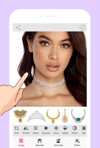 Jewellery Photo Editor 4 تصوير الشاشة