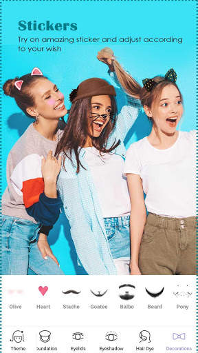 Face Makeup Editor - Selfie Makeover Photo Camera screenshot 5