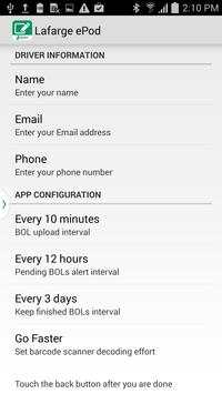 Lafarge ePod screenshot 2