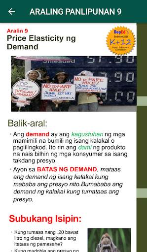 Araling Panlipunan 9 screenshot 3