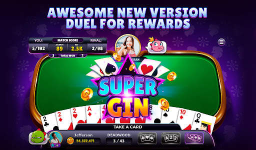 Gin Rummy Super - Card Game screenshot 5