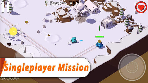 Thunder War: Free Mini Tank Shooting Game screenshot 2