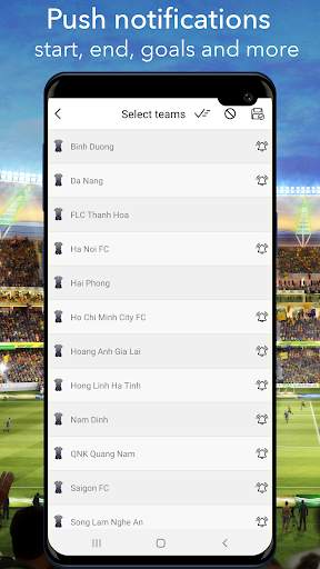 Live Football - V-League Vietn screenshot 4