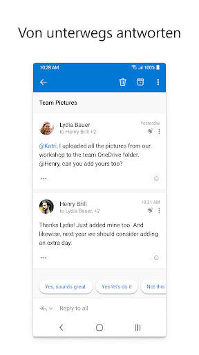 Microsoft Outlook screenshot 3