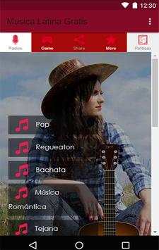 Kostenlose Latin Musik: Radio Latina Online screenshot 1