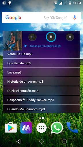 Reproductor Mp3 screenshot 2