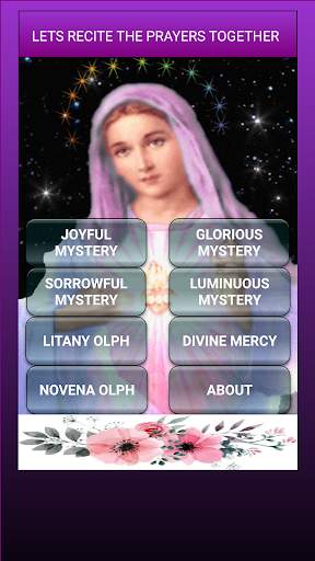 Rosary Novena Audio Offline Litany & Divine Mercy screenshot 1