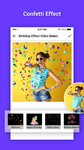 Birthday Video Maker with Music screenshot 4