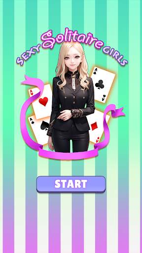 Sexy solitaire girls: ani card screenshot 1