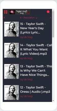 Taylor Swift Song screenshot 8
