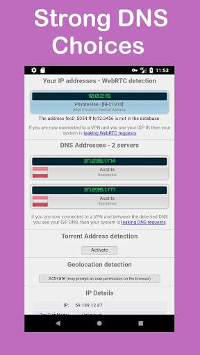 Switch DNS (WiFi / Bluetooth / 3G / 4G / LTE) screenshot 6