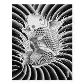 Koi Fish TattooDesingWallpaper 1.0