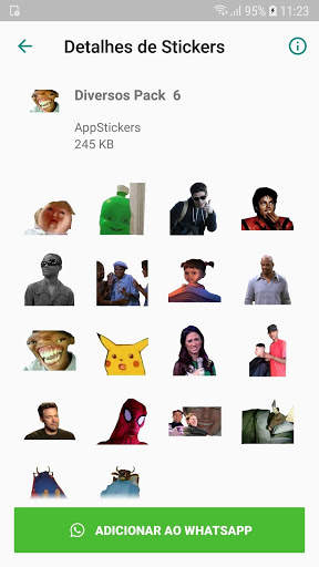 Memes Stickers Updated - Stickers BR screenshot 7