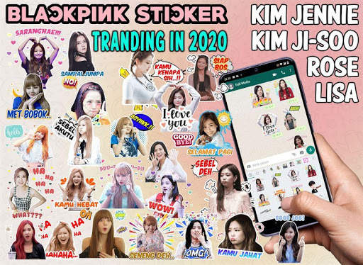 Stickers Blackpink 2020 Cute WAStickerApps screenshot 1