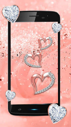 Rose Gold Free Live wallpaper screenshot 3