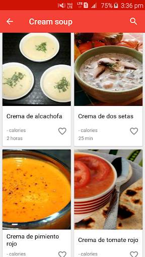 Recetas de sopa screenshot 4
