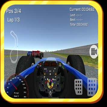 Free 3D Real Formula Racing screenshot 1