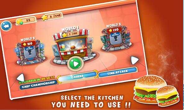 Kitchen Scramble Craze - Cooking Fever Game screenshot 2