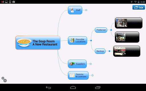 Mindjet Maps for Android screenshot 9