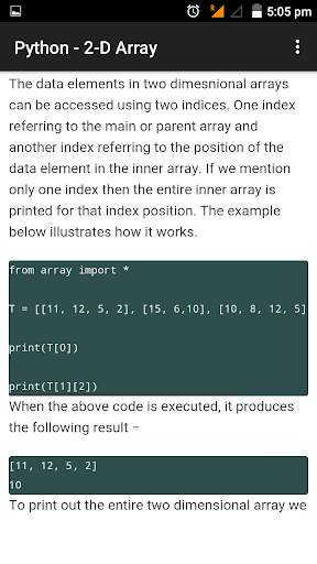 Python - Data Structure Tutorial скриншот 4