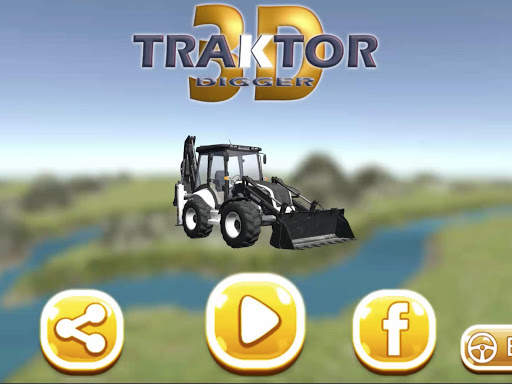 Traktor Digger 3D स्क्रीनशॉट 7