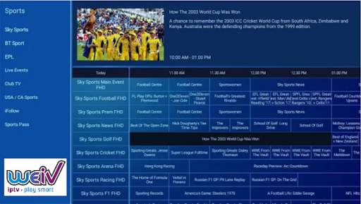WEIV - IPTV & PLEX Media Player screenshot 2