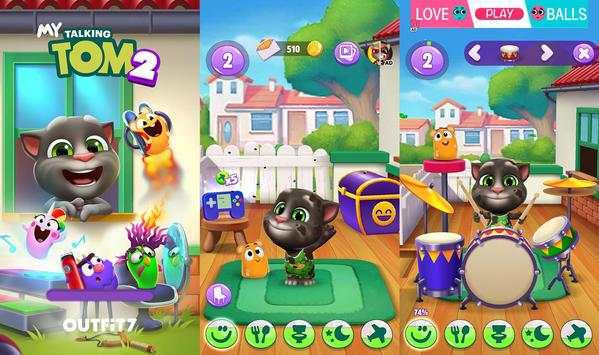 New My Talking Tom 2 Lock Screen HD Wallpapers screenshot 6