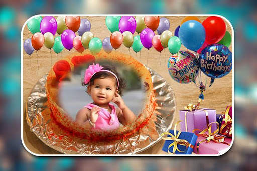 Birthday Cake Photo Frame screenshot 2