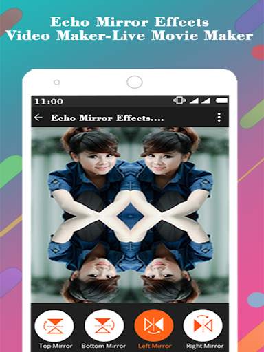 Echo Mirror Effects Video Maker-Live Movie Maker screenshot 7