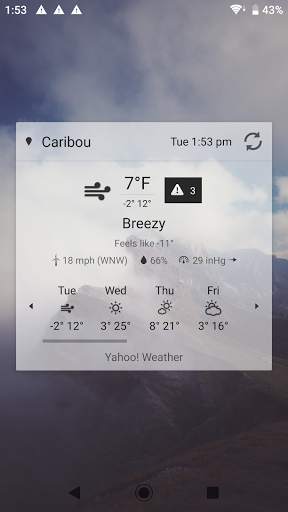Digital Clock & Weather Widget screenshot 5
