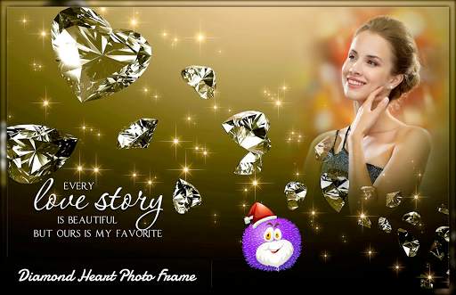 Diamond Heart Photo Frames screenshot 4