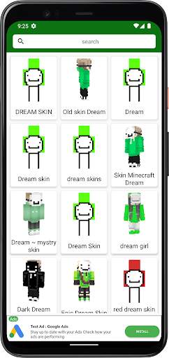 Dream Skins for Minecraft PE screenshot 1