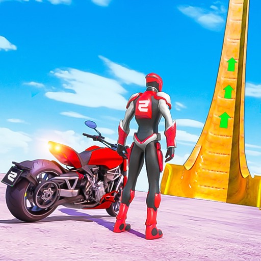 New Crazy Rope Spider Girl Bike Stunts Master 2021 icon