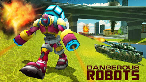 Guerra: Robot vs Serbatoi screenshot 6