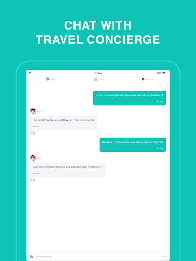 Tabiko: Japan Travel Concierge App screenshot 2