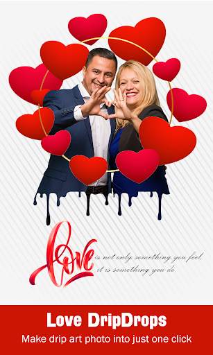 Love Drip Effect Photo Editor & DSLR Blur screenshot 2