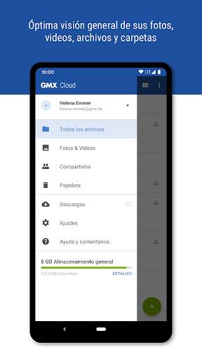 GMX Cloud screenshot 3