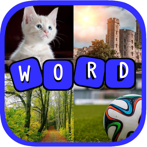 4 Pics 1 Word Kids Games icon