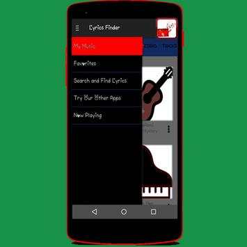 Song Lyrics - Music Player screenshot 1