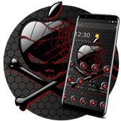 Black Skull Apple Theme icon