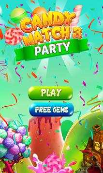 Candy Match 3 Party screenshot 1
