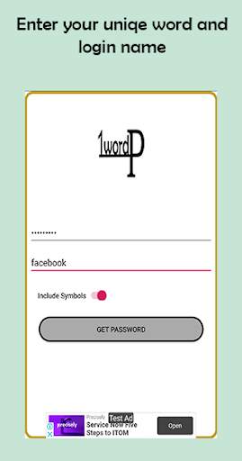 Password Generator: 1Word screenshot 2