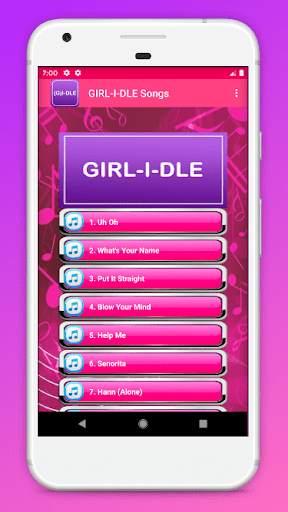 (G)I-DLE Songs KPop Lyric screenshot 1