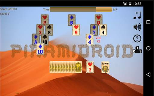 Piramidroid. Pyramid Solitaire. Card game screenshot 11